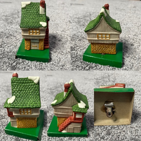 Dept. 56 Ornament Clip-On  Lite-Up Retired 1984 Dickens Lot 4 for Mini Lights - Picture 5 of 6